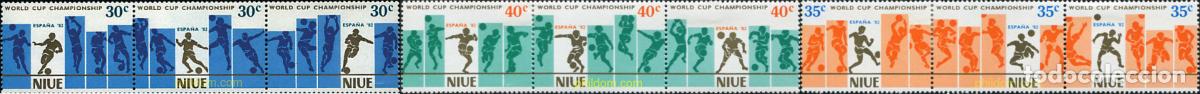 Sellos: 272197 MNH NIUE 1981 COPA DEL MUNDO DE FUTBOL. ESPA&Ntilde;A-82
