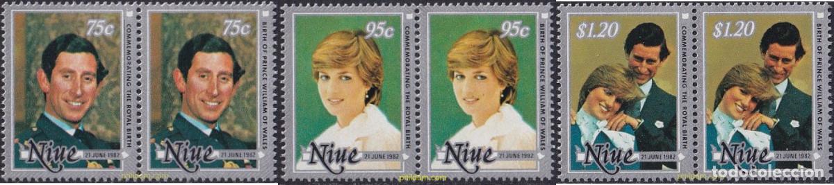 Sellos: 795749 MNH NIUE 1982 NACIMIENTO DEL PRINCIPE GUILLERMO
