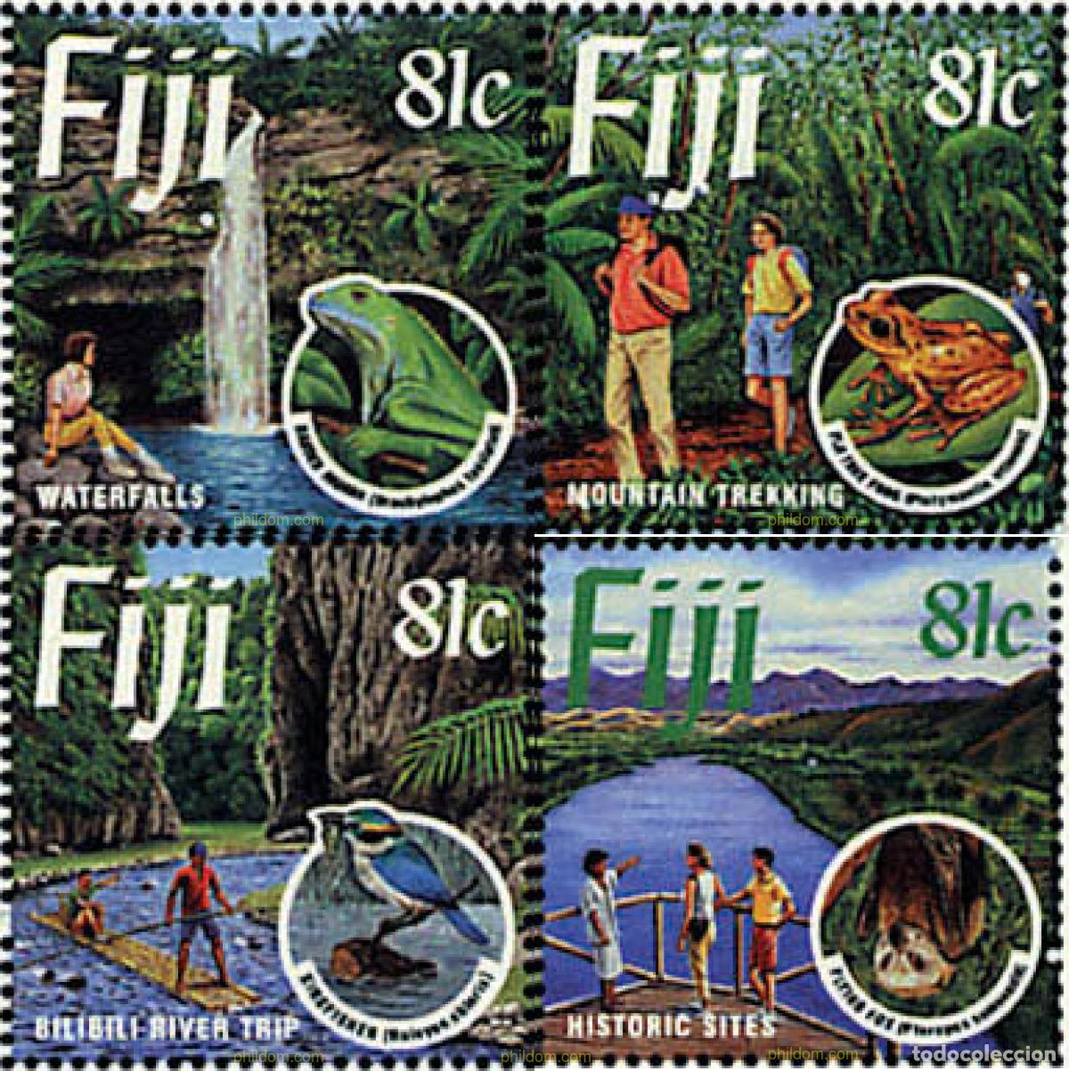 Sellos: 149561 MNH FIJI 1995 ECOTURISMO EN FIJI