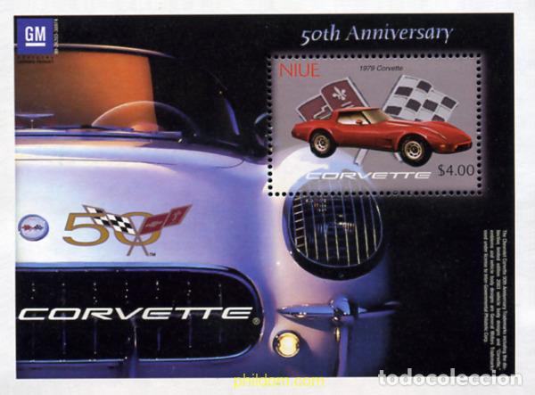 Sellos: 348179 MNH NIUE 2003 CORVETTE