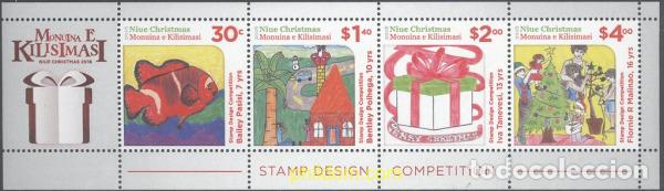 Sellos: 796129 MNH NIUE 2016 NAVIDAD 2016