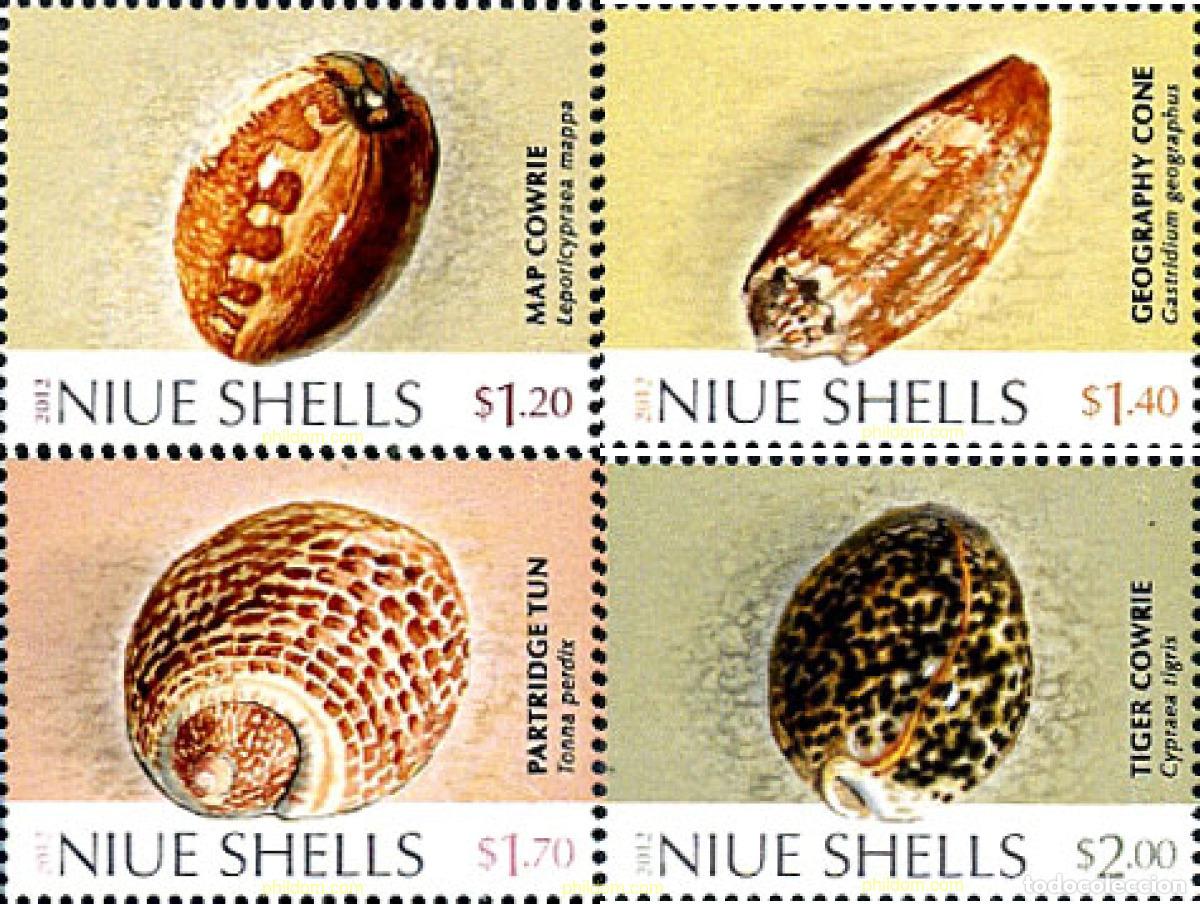Sellos: 278138 MNH NIUE 2012 CONCHAS