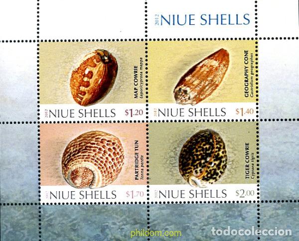 Sellos: 278136 MNH NIUE 2012 CONCHAS