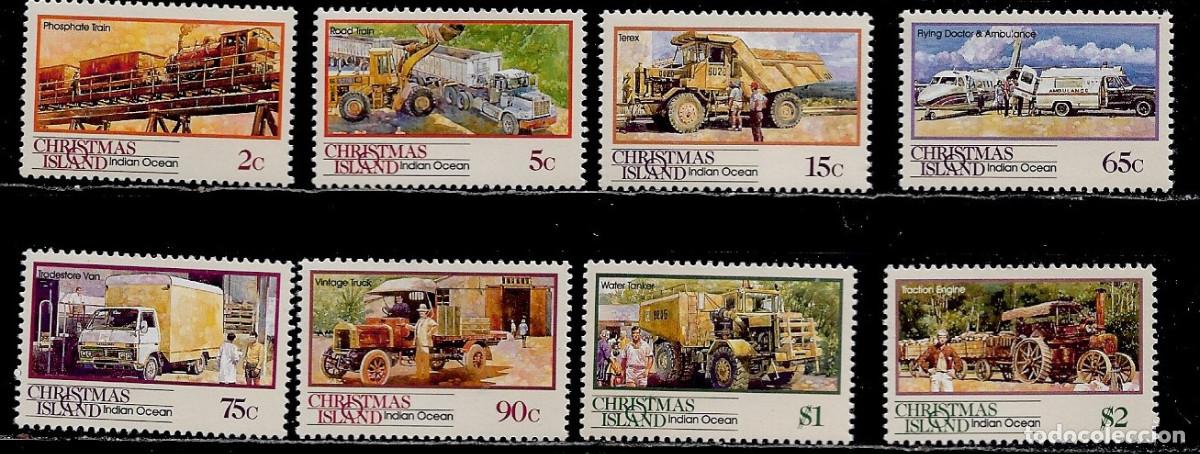 Sellos: ISLAS CHRISTMAS 1986 - SERIE Ivert 320/27 - INDIA OCEAN. MNH.