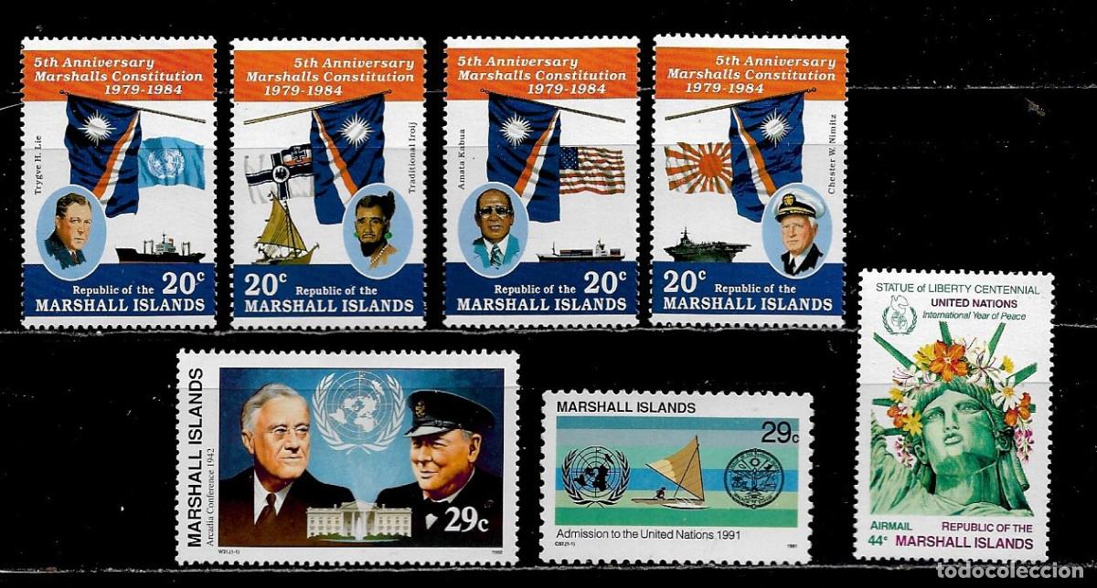 Sellos: ISLAS MARSSHALL, LOTE DE SERIES (LAS DE LA FOTO). MNH.