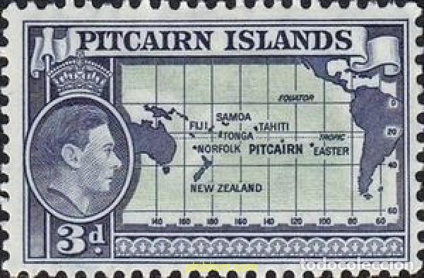 Sellos: 796504 MNH PITCAIRN Islas 1940 MOTIVOS VARIOS. REY JORGE VI
