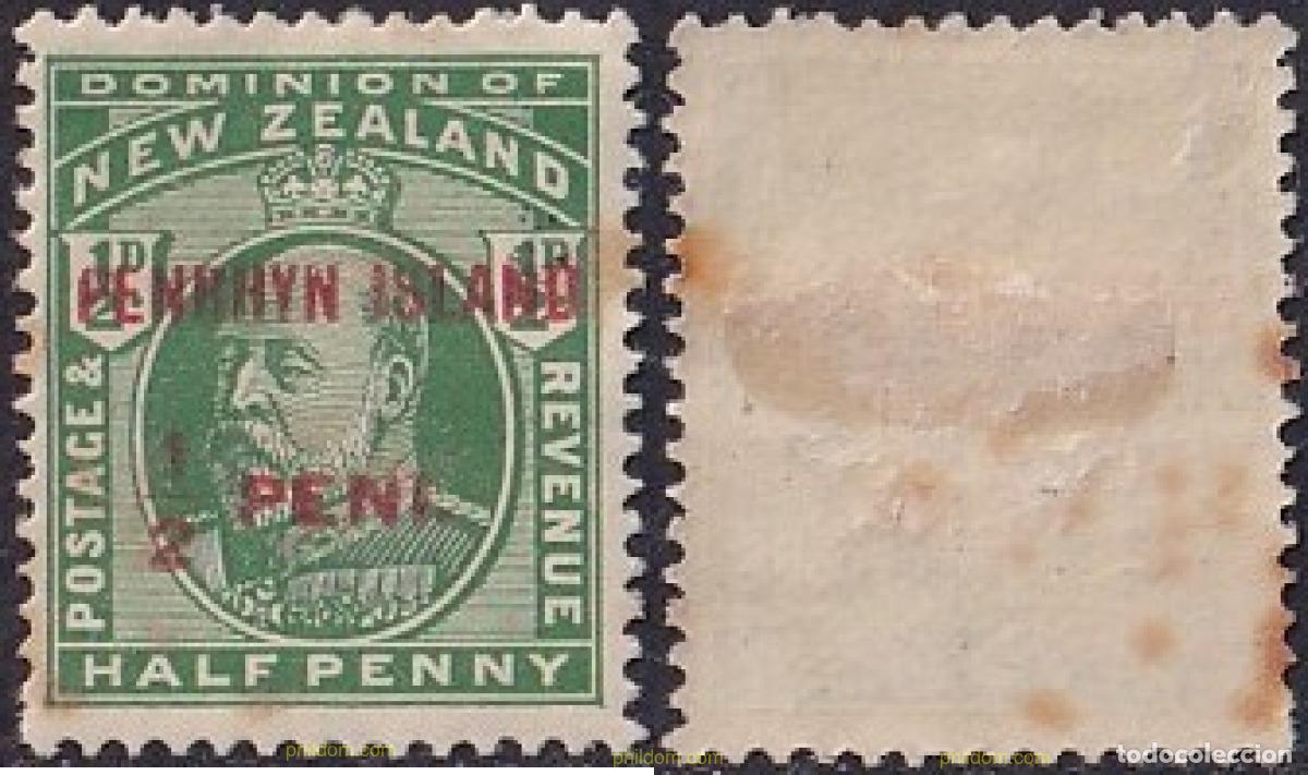 Sellos: 796704 HINGED PENRHYN 1903 AVES