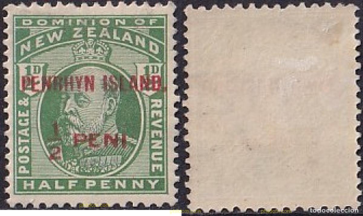 Sellos: 796703 HINGED PENRHYN 1903 AVES