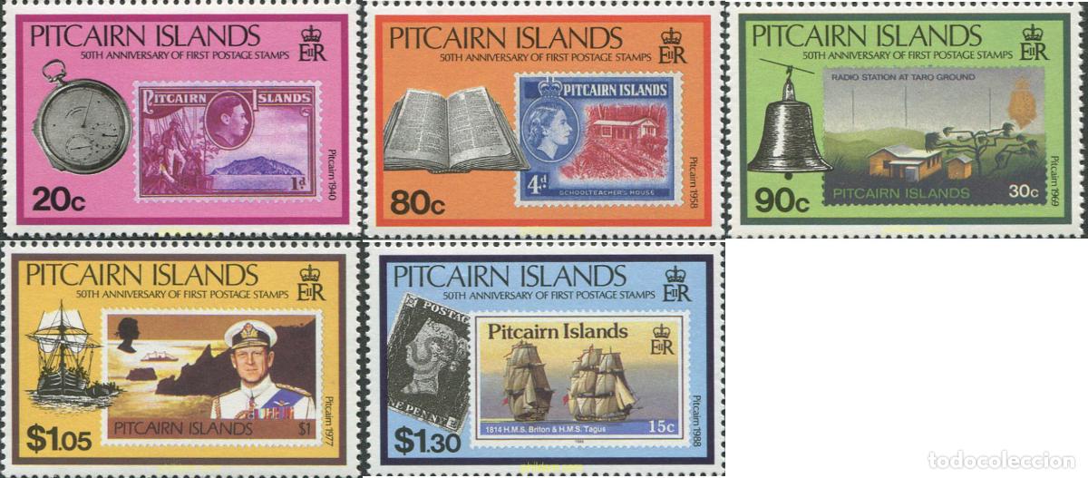 Briefmarken: 686436 MNH PITCAIRN Islas 1990 DIA DEL SELLO