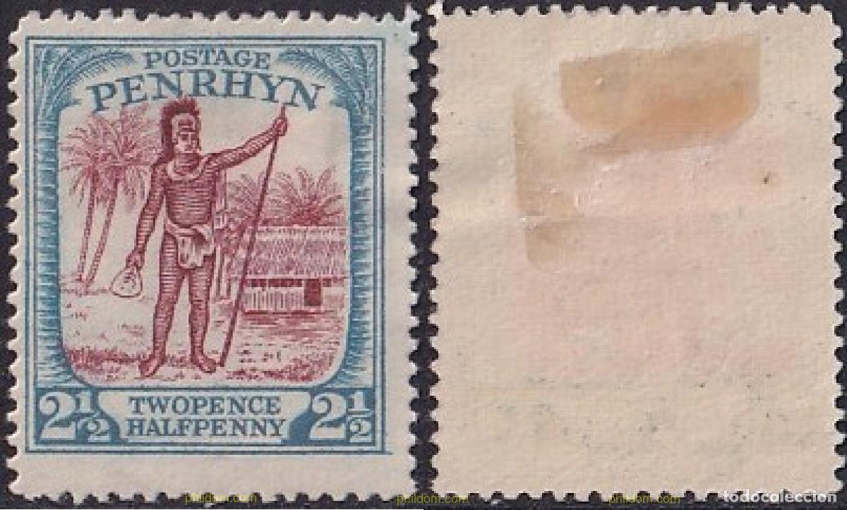 Selos: 796770 HINGED PENRHYN 1927 MOTIVOS VARIOS