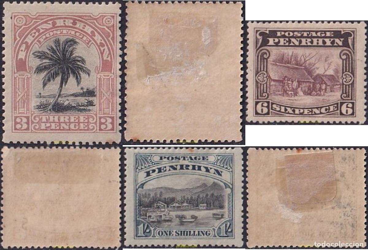 Selos: 796708 HINGED PENRHYN 1920 MOTIVOS VARIOS