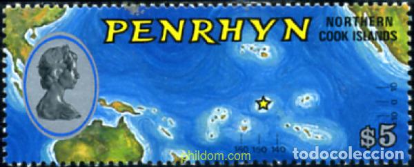 Selos: 796778 MNH PENRHYN 1975 SERIE BASICA