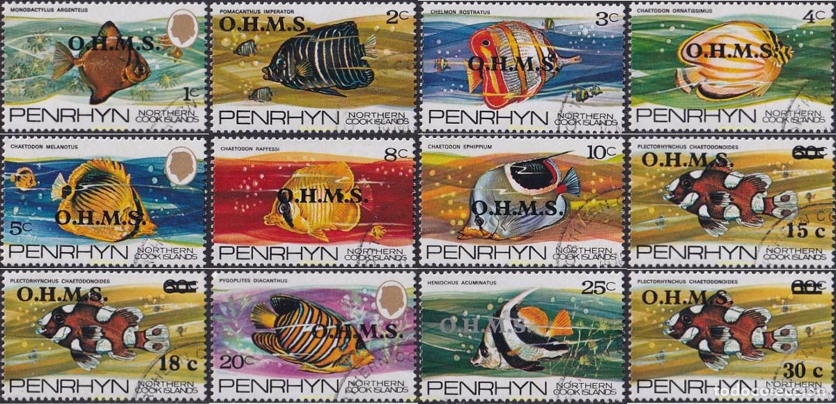 Timbres: 796795 USED PENRHYN 1978 MOTIVOS VARIOS
