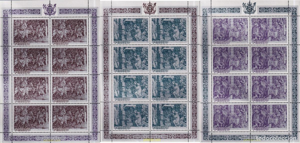 Timbres: 796804 MNH PENRHYN 1976 NAVIDAD