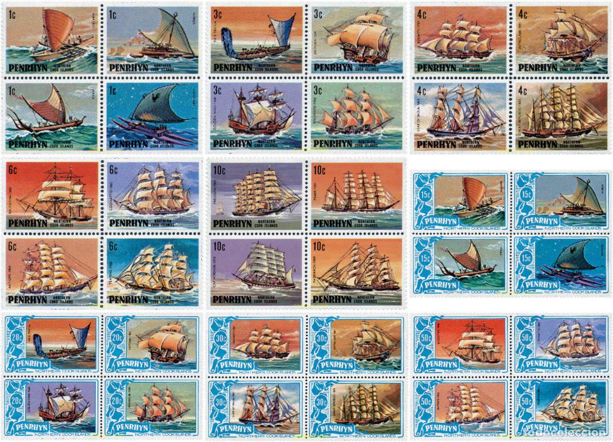 Timbres: 796877 MNH PENRHYN 1981 BARCOS