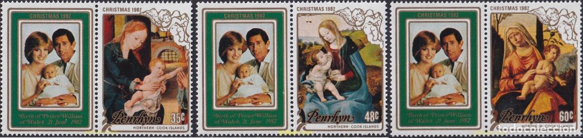 Timbres: 796896 MNH PENRHYN 1982 NAVIDAD