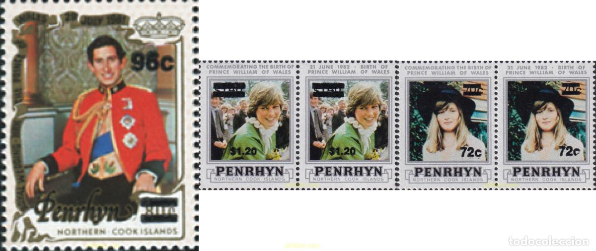 Sellos: 710674 MNH PENRHYN 1983 BARCOS