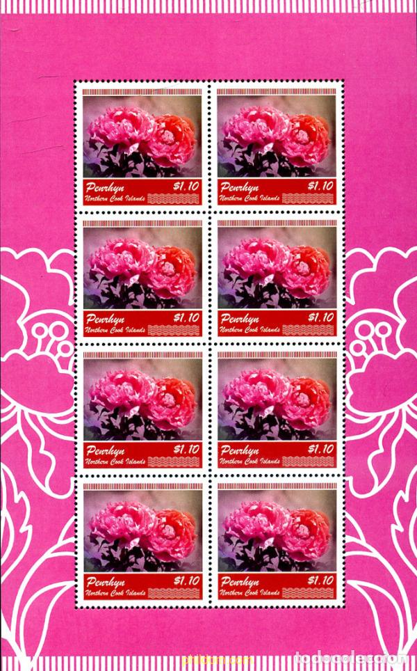 Sellos: 270260 MNH PENRHYN 2011 FLORES