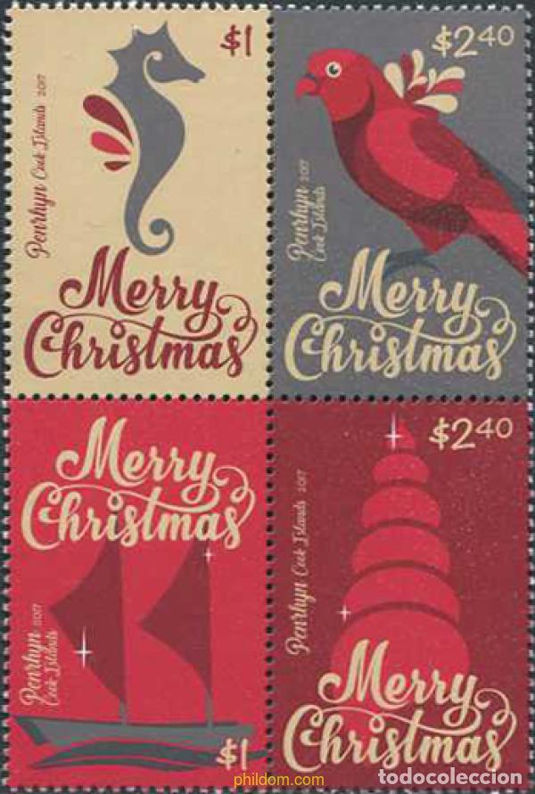 Sellos: 586862 MNH PENRHYN 2017 NAVIDAD 2017