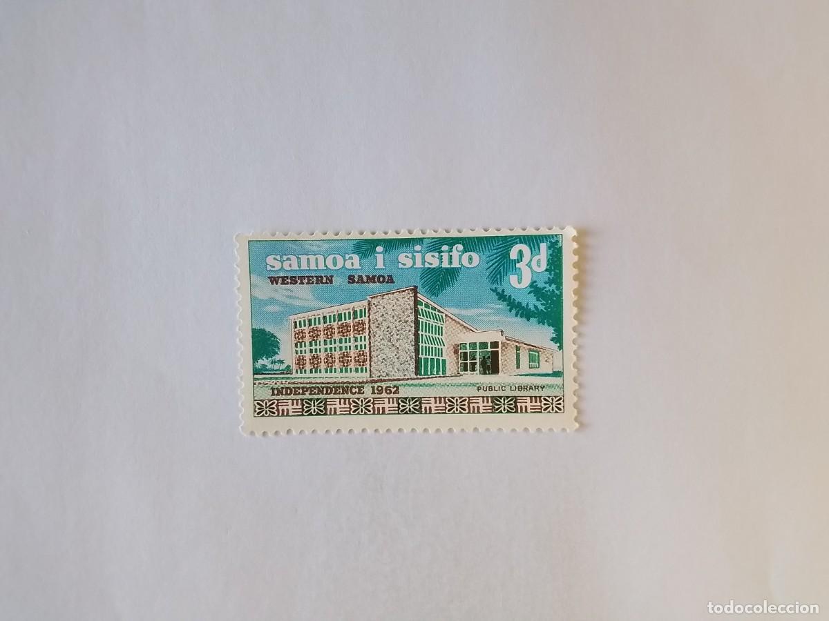 Sellos: A&Ntilde;O 1962 SAMOA SELLO USADO - Foto 1