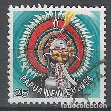 Sellos: PAPUA NUEVA GUINEA 1978 - PEINADOS, HAUS TAMBARA - USADO
