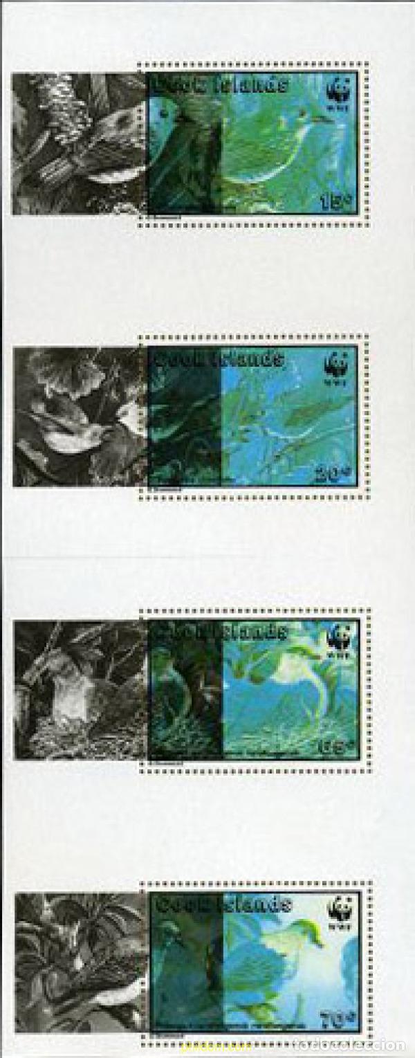 Sellos: 201969 MNH COOK Islas 1989 MONARCA PARAISO DE RAROTONGA, TIPOLO DE RAROTONGA