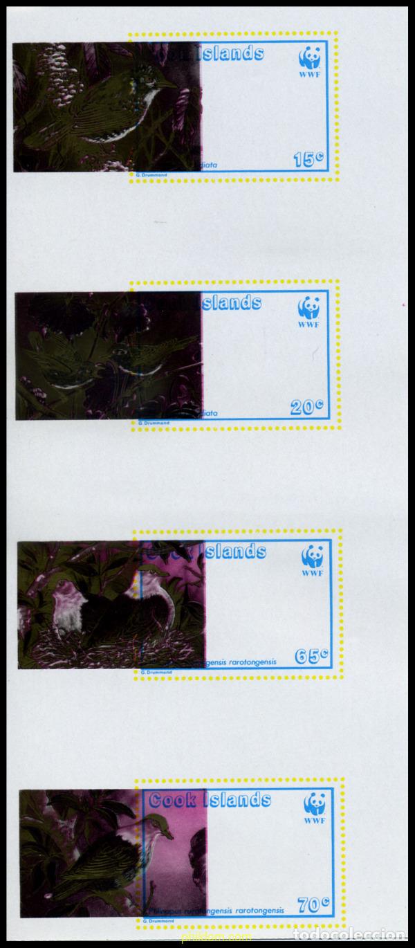 Stamps: 201965 MNH COOK Islas 1989 MONARCA PARAISO DE RAROTONGA, TIPOLO DE RAROTONGA