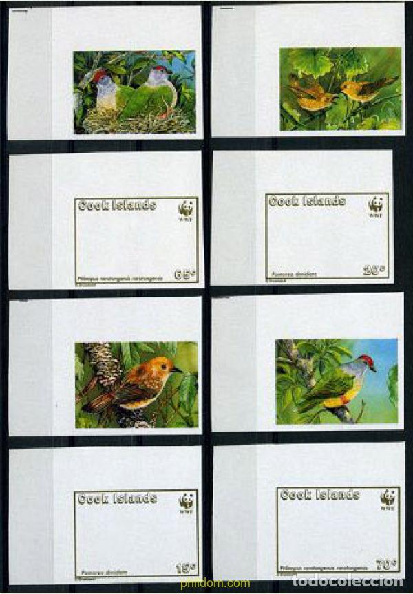 Stamps: 201977 MNH COOK Islas 1989 MONARCA PARAISO DE RAROTONGA, TIPOLO DE RAROTONGA