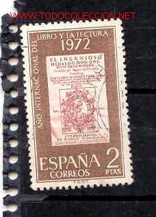 Sellos: A&ntilde;o Internacional del libro y la lectura - Foto 1