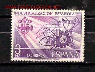 Sellos: Industrializacion espa&ntilde;ola - Foto 1