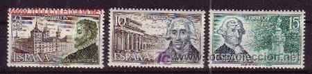 Sellos: ESPA&Ntilde;A 2117/19** - A&Ntilde;O 1973 - PERSONAJES - Foto 1