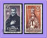 Sellos: ESPA&Ntilde;A 1970 1961/2 Personajes - Foto 1
