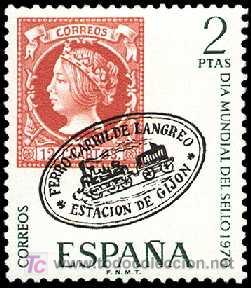 Sellos: ESPA&Ntilde;A 1970 1974 D&iacute;a del Sello - Foto 1