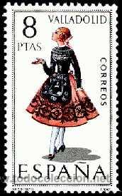 Sellos: ESPA&Ntilde;A 1971 2015 TRAJE VALLADOLID - Foto 1
