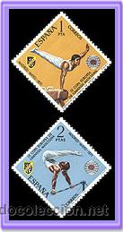 Sellos: ESPA&Ntilde;A 1971 2034/5 Gimnasia - Foto 1