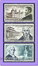 Sellos: ESPA&Ntilde;A 1973 2117/9 Personajes - Foto 1