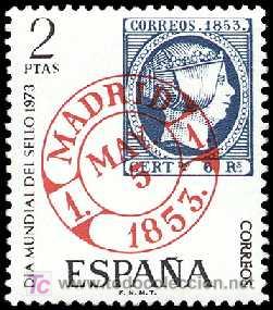 Sellos: ESPA&Ntilde;A 1973 2127 D&iacute;a del Sello - Foto 1