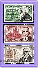 Sellos: ESPA&Ntilde;A 1975 2241/3 Personajes - Foto 1
