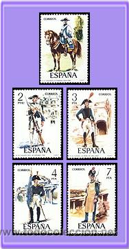 Sellos: ESPA&Ntilde;A 1975 2277/1 V Uniformes - Foto 1