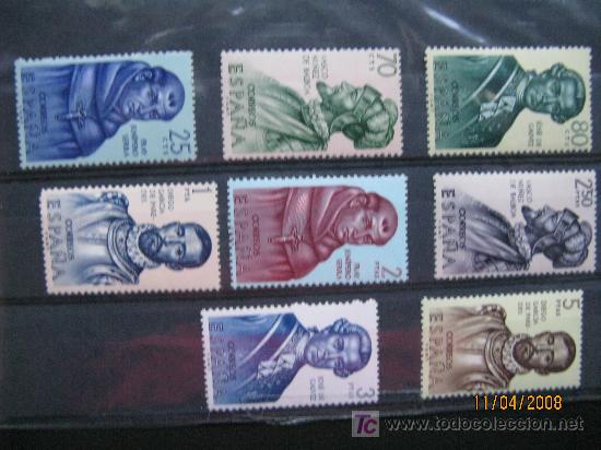 Timbres: 1963 forjadores america  edfil 1526/33