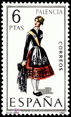 Sellos: ESPA&Ntilde;A 1970 1949 TRAJE PALENCIA - Foto 1