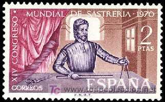 Sellos: ESPA&Ntilde;A 1970 1988 Sastrer&iacute;a - Foto 1