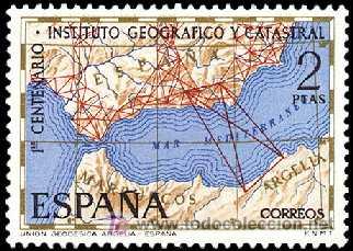 Sellos: ESPA&Ntilde;A 1970 2001 Geogr&aacute;fico - Foto 1