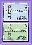 Sellos: ESPA&Ntilde;A 1971 2031/2 Europa - Foto 1