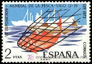 Sellos: ESPA&Ntilde;A 1973 2144 Pesca - Foto 1