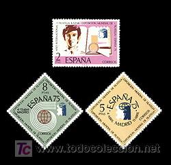 Sellos: ESPA&Ntilde;A 1974 2174/6 Exp. Espa&ntilde;a -75 - Foto 1