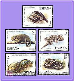 Sellos: ESPA&Ntilde;A 1974 2192/6 Fauna IV - Foto 1