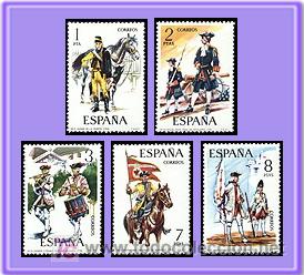 Sellos: ESPA&Ntilde;A 1974 2197/1 III Uniformes - Foto 1