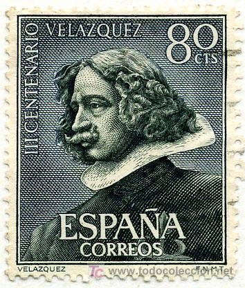 Sellos: VELAZQUEZ 80 CTS. NUEVO - Foto 1