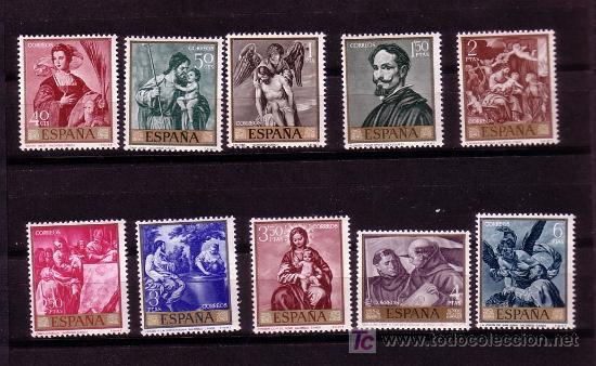 Sellos: SERIE PINTORES- ALONSO CANO- 1910 A 1919